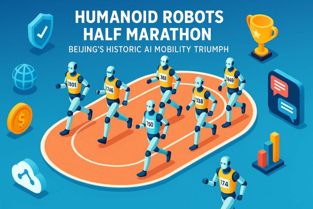 Humanoid Robots Half Marathon Beijing’s AI Triumph
